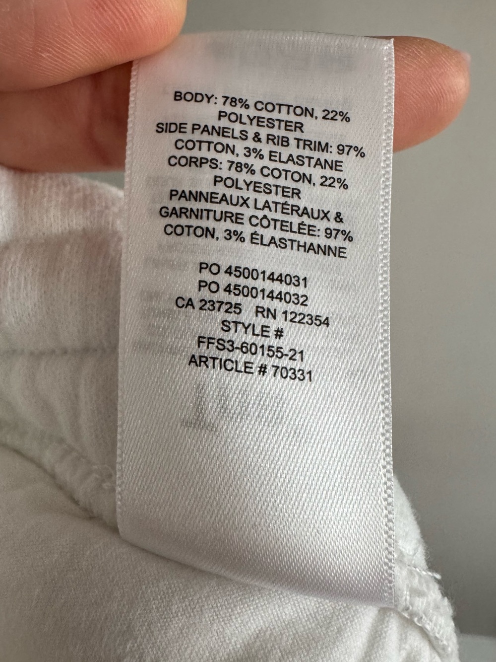 TNA CozyAF White Fleece Sweatpants Joggers Size Medium GUC - Picture 9 of 9